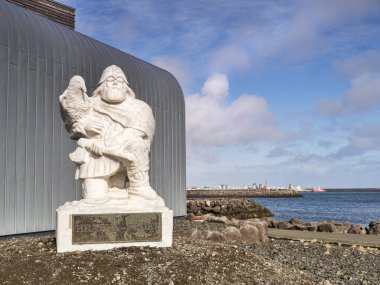 Viking heykel Vikingaheimar İzlanda