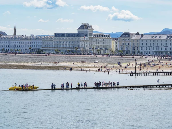 Wycieczki statkiem Llandudno i promenady — Zdjęcie stockowe