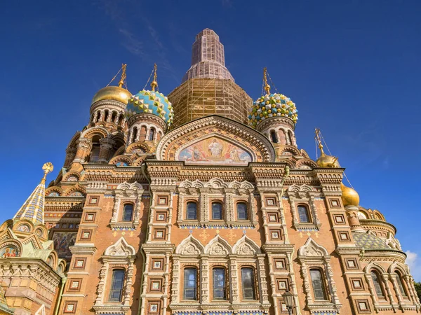 Kerk op het Bloed Spilled, St Petersburg, Rusland — Stockfoto