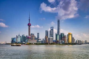 Pudong manzarası, Shanghai, Çin