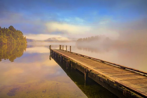 Lago Mapourika, Nueva Zelanda —  Fotos de Stock