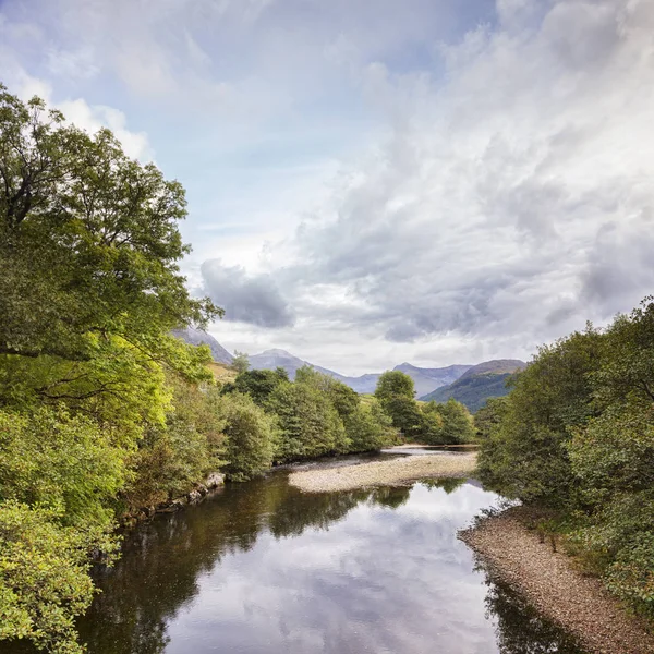 Glen Nevis and River Nevis — Stock Photo, Image