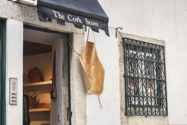 Cork Store Lisbona Portogallo — Foto Stock
