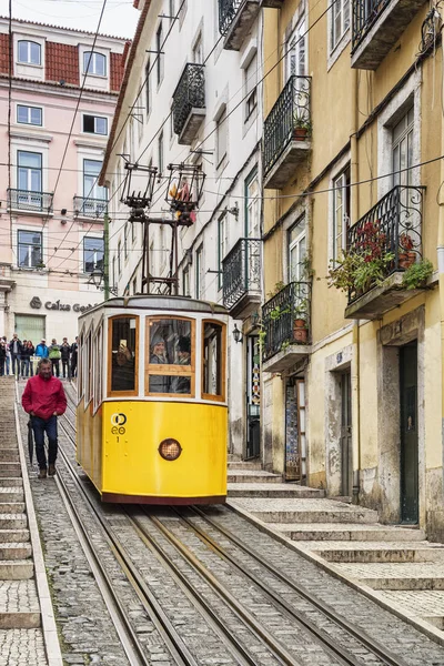 Bica Lift Lisbon Portugal — Stock Photo, Image