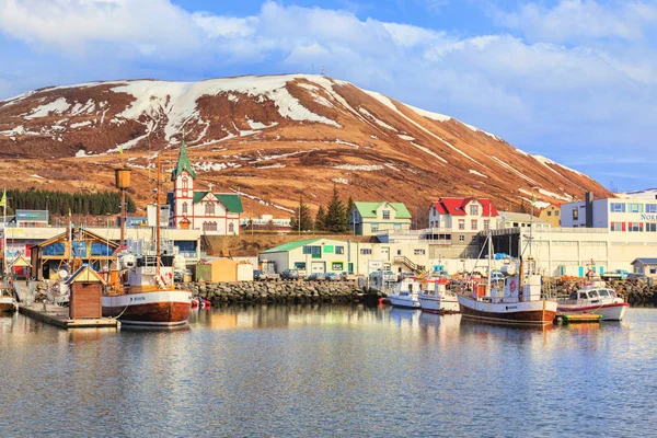 Husavik Észak-Izland — Stock Fotó