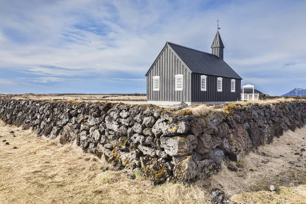 Budir Church Péninsule Snaefellsnes Islande — Photo