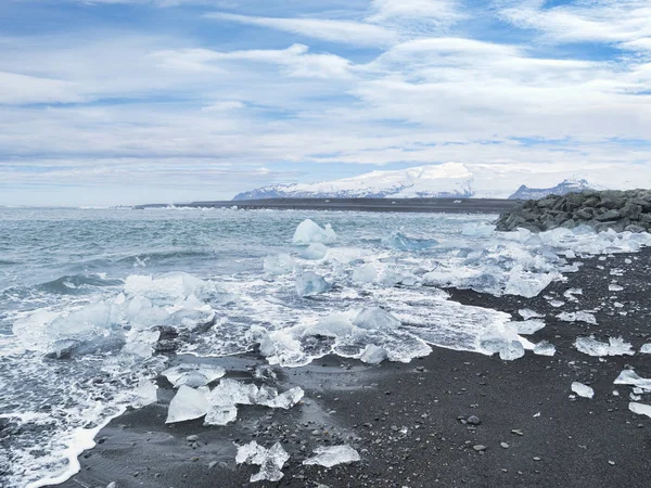 Diamond Beach Islande du Sud — Photo