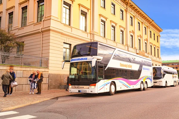 Tour Trenerzy Central Göteborg Szwecja. — Zdjęcie stockowe
