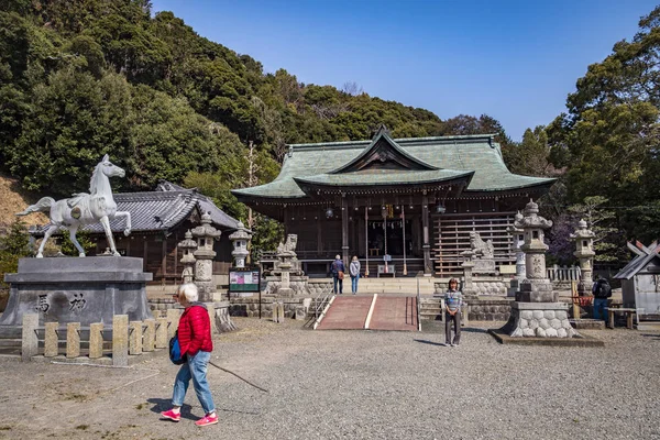 Sanctuaire Katahara, Gamagori, Japon — Photo