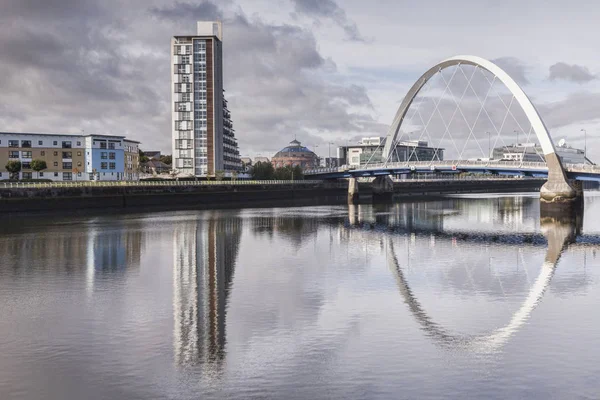 Glasgow, Scozia, Regno Unito, The Clyde e Clyde Arch — Foto Stock