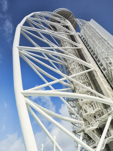 Vasco da garma turm lisbon portugal — Stockfoto