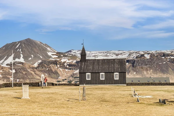 Budir Church Péninsule Snaefellsnes Islande — Photo