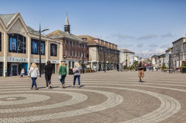 Alışveriş Merkezi Limon Quay Truro Cornwall İngiltere