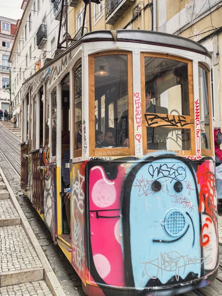 Da Bica Lift Lisbon Portugal — Stock Photo, Image