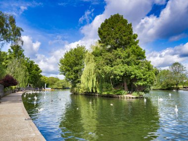 Thames Nehri Windsor'da, İngiltere