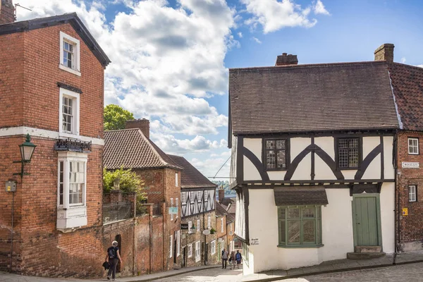 Steep Hill, Lincoln, UK — Stock Photo, Image