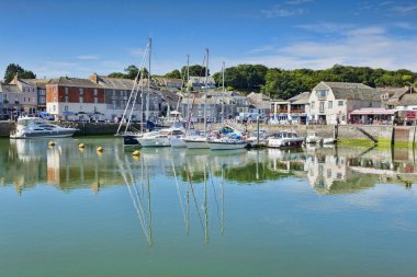 Padstow Limanı ve Cornwall Uk Limanı