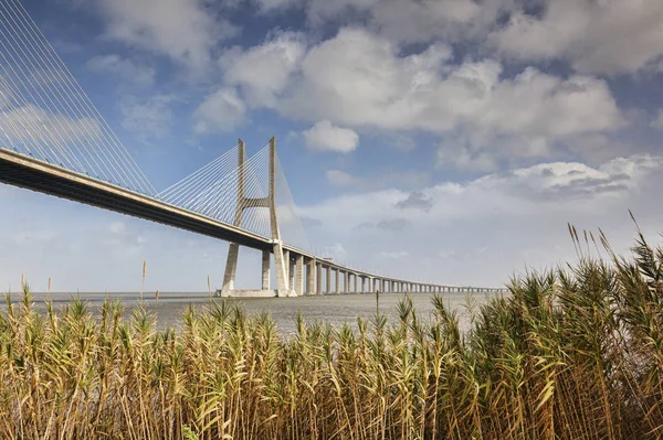 Vasco da Gama Bridge Lisbon Portugal — Stock Photo, Image