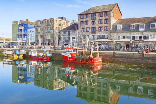 Plymouth Barbican ve Sutton Havuzu, Devon, Uk