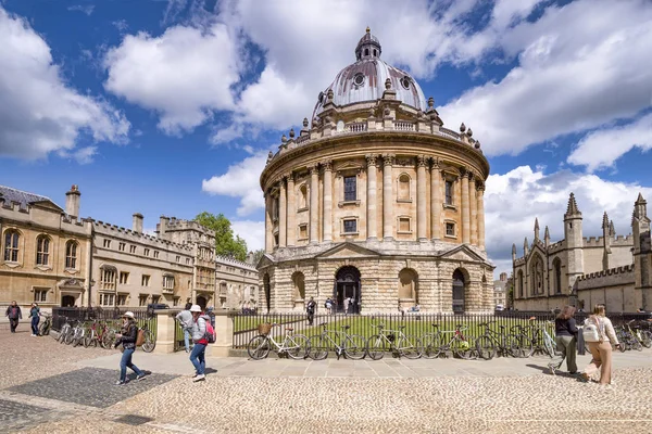 Radcliffe Camera, Famosa biblioteca accademica, Oxford, Regno Unito — Foto Stock