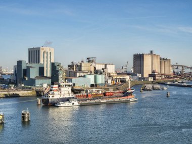 Rotterdam Hollanda Limanı 'nda Besiktas Pera