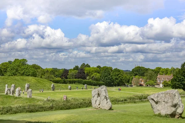 Avebury Stone Circle, Wiltshire, Reino Unido — Foto de Stock