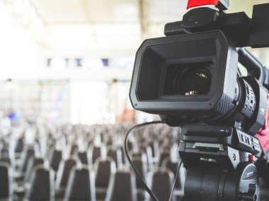 4 k dijital video kamera, kayıt ve canlı bir olay yayın hazırlama