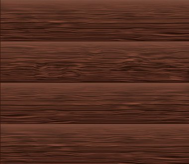 Koyu ahşap doku. Vektör çizim. Parke öğesi. Redwood.