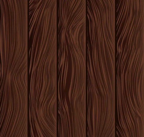 Textura Madera Oscura Ilustración Vectorial Elemento Parquet Madera Aserrada — Vector de stock