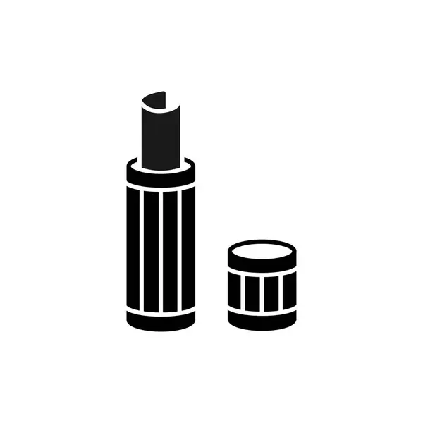 Černé Bílé Vektorové Ilustrace Plastových Skladování Trubice Umění Nesoucí Pouzdro — Stockový vektor