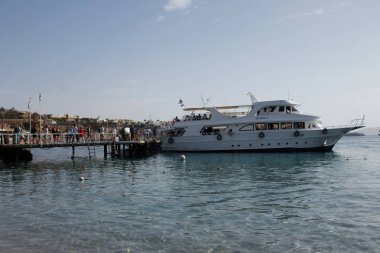 Sharm El Sheikh, Egypt. Ocotber 23, 2018.  Sharm El Sheikh Marine Port