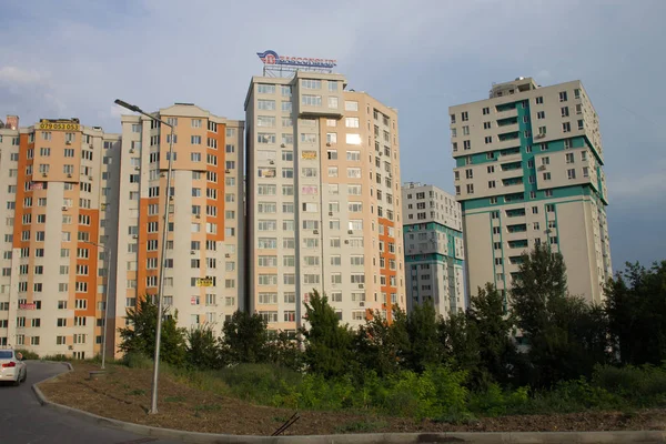 Chisinau Moldova 2018 New Buildings Chisinau — Stock Photo, Image