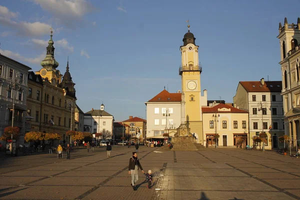 Banska Bystrica Słowacja Listopada 2017 Stare Miasto Banska Bystrica Centralnej — Zdjęcie stockowe