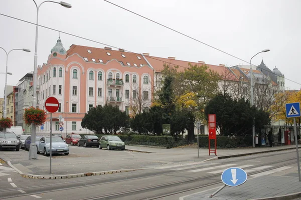 Bratislava Eslováquia Novembro 2017 Centro Bratislava Cidade Velha — Fotografia de Stock