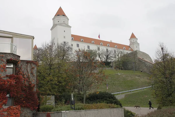 Bratislava Slowakei November 2017 Mittelalterliche Burg Bratislava — Stockfoto