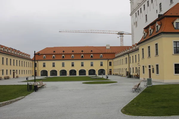 Bratislava Eslovaquia Noviembre 2017 Castillo Medieval Bratislava —  Fotos de Stock