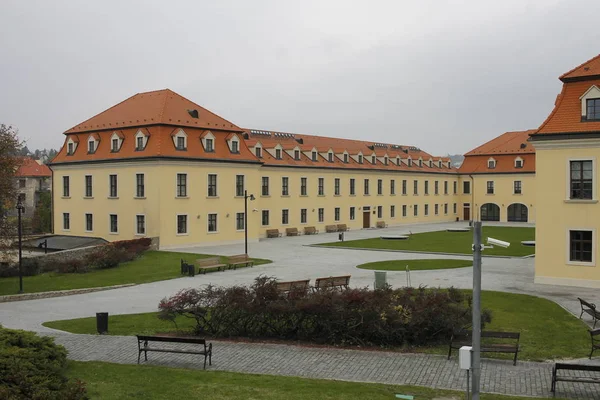 Μπρατισλάβα Σλοβακία Νοεμβρίου 2017 Μεσαιωνικό Κάστρο Στη Μπρατισλάβα — Φωτογραφία Αρχείου
