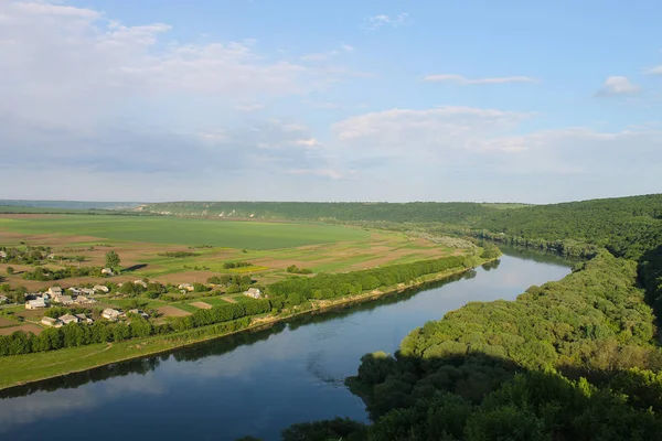 Dniestr Lub Dniestru Mołdawii — Zdjęcie stockowe