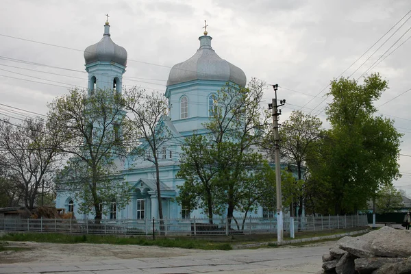 Vilkovo Oekraïne Mei 2017 Nicholas Oude Ritus Kerk — Stockfoto