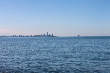 Batum şehir panoramik görünüm