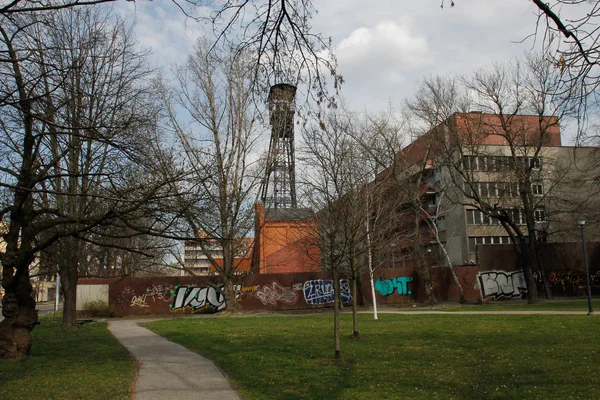 Çek Cumhuriyeti Ostrava Bölgesinde Kömür Madeni Michal Günümüzde Bir Müze — Stok fotoğraf