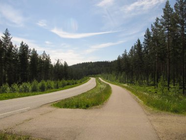 Finlandiya 'da güzel yol, Asikkala