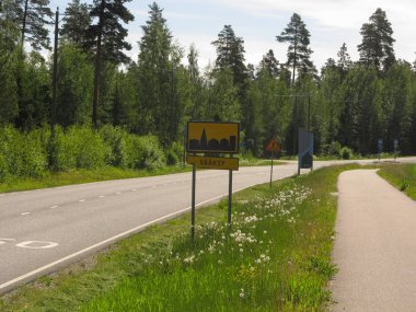 Finlandiya 'da güzel yol, Asikkala