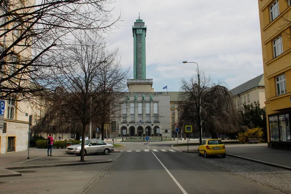 Ostrava République Tchèque Avril 2018 Mairie Ostrava — Photo