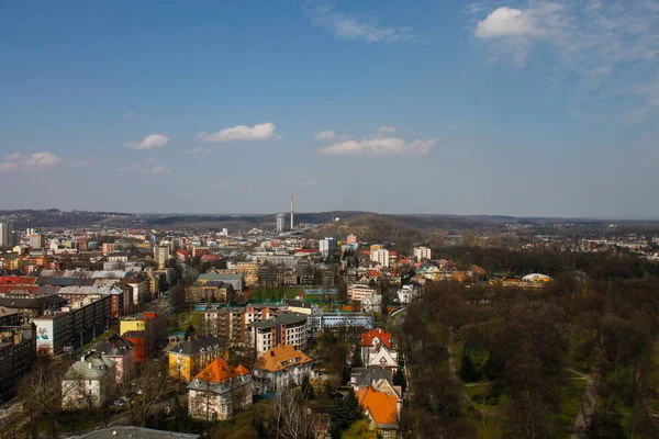 Uitzicht Stad Ostrava Van City Hall — Stockfoto