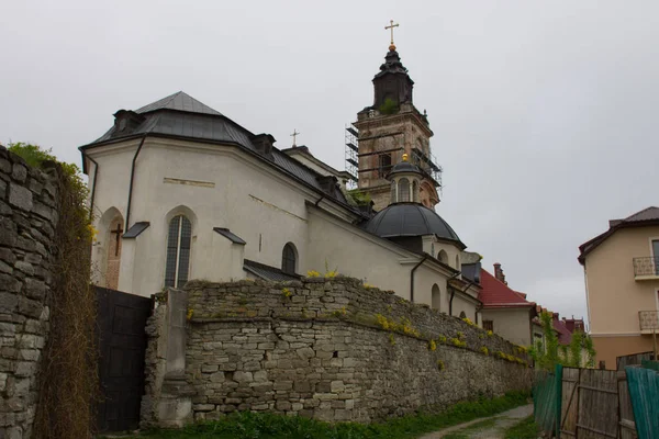 Kamianets Podilskyi Ukraina Den April 2019 Gamla Stan Och Den — Stockfoto