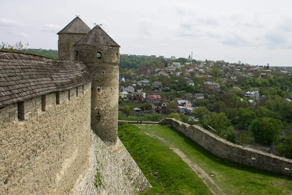Alte Festung Kamenez Podolsk Der Nähe Der Stadt Kamianez Podilskyj — Stockfoto