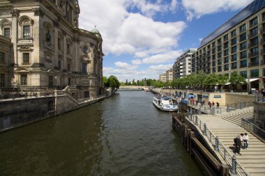 Berlin, Almanya - 29 Mayıs 2019: Berlin Katedrali veya Berliner Dom