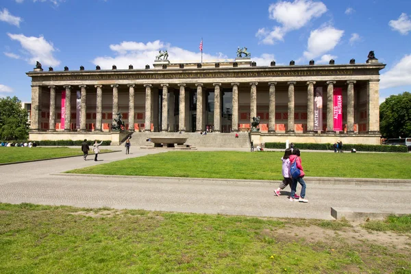 Berlin Germany May 2019 People Front Altesmuseum Museum Antiquities Museum — Stock Photo, Image