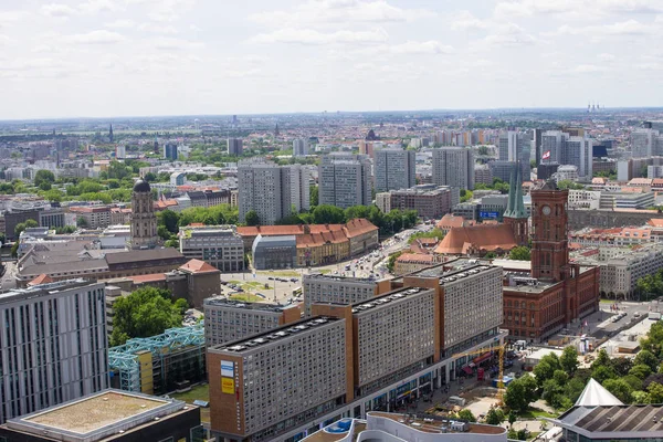 Berlín Německo Květen 2019 Panoramatický Pohled Berlína Hotelu Radisson Berlin — Stock fotografie